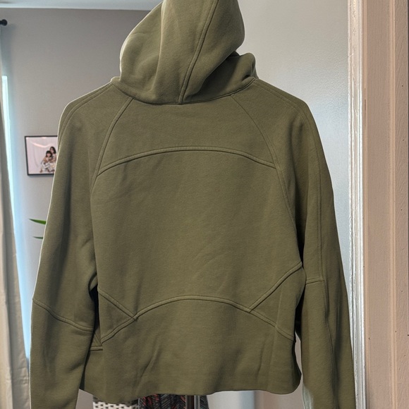 lululemon Scuba full zip up hoodie palm court/gold - Picture 7 of 7